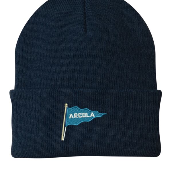 Arcola Winter Beanie Knit Cap Thumbnail
